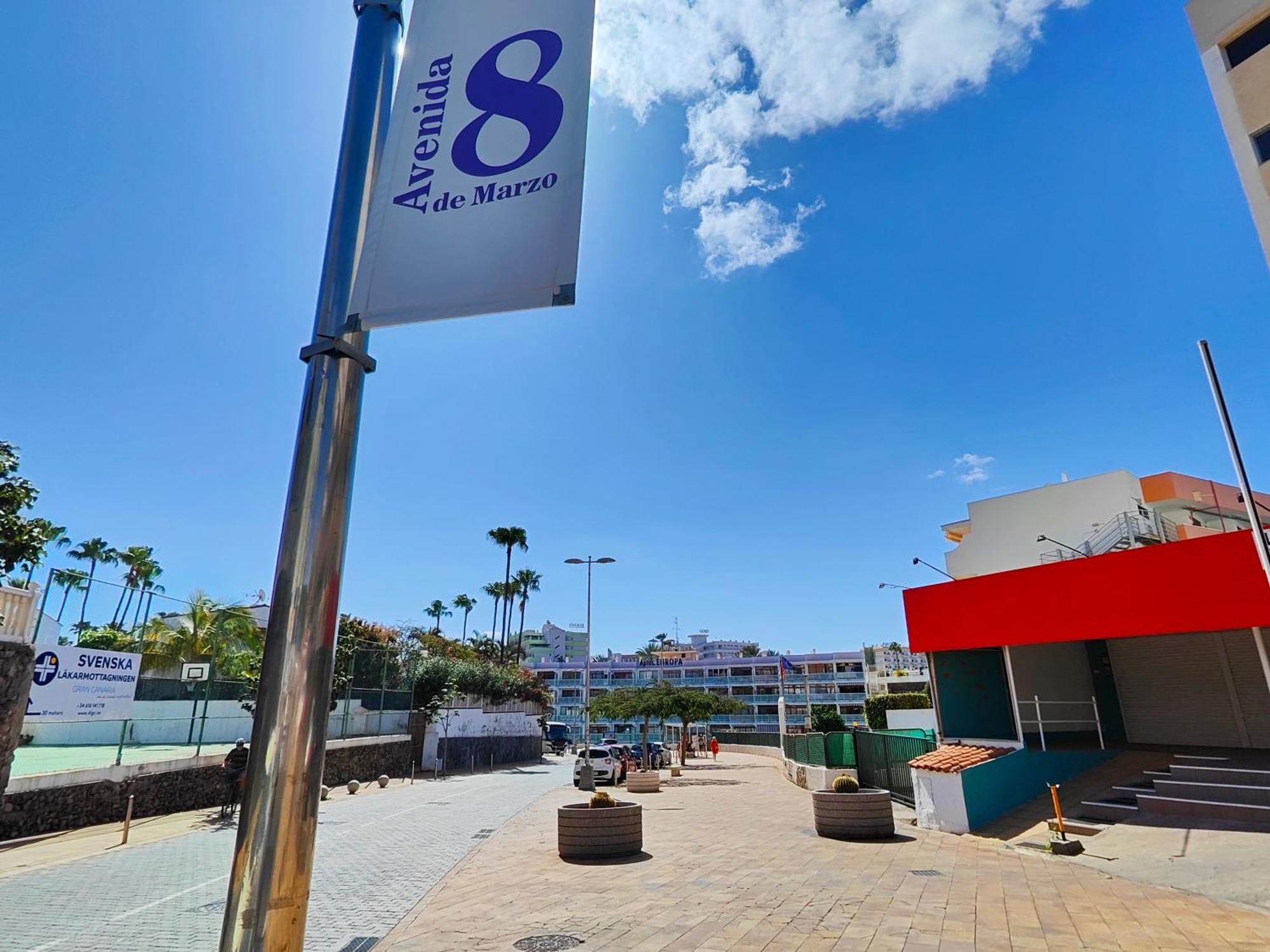 Apartment In The Heart Of Playa Del Ingles San Bartolomé Esterno foto