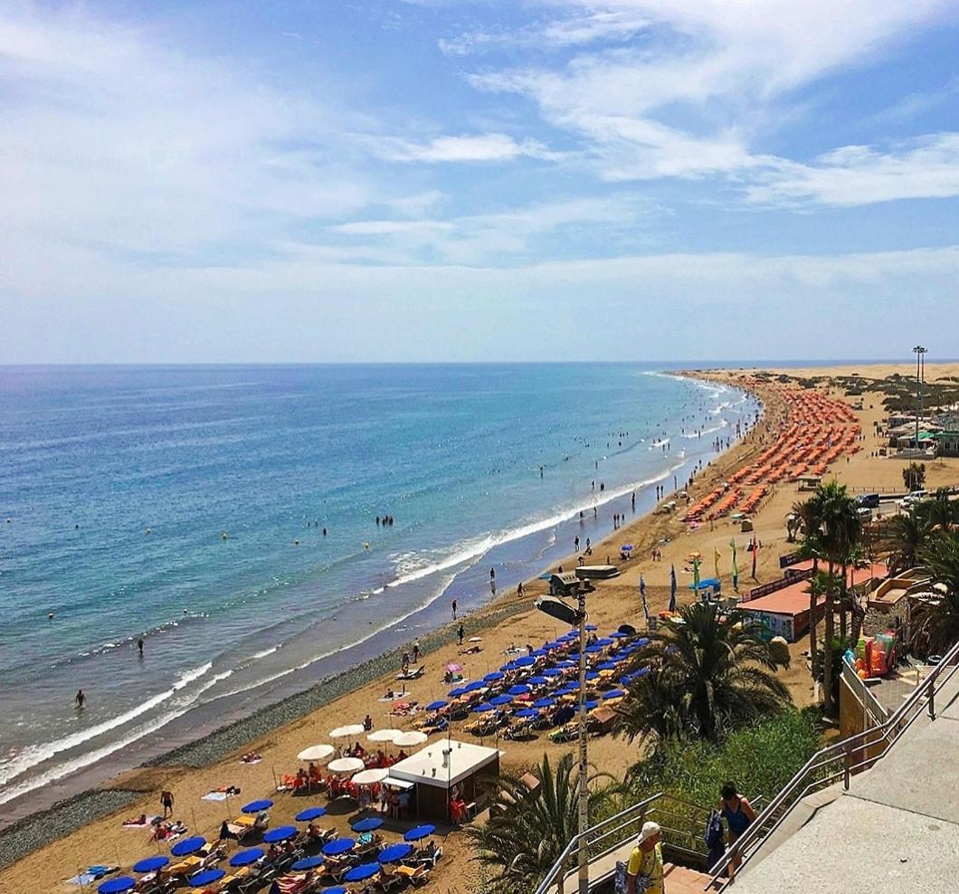 Apartment In The Heart Of Playa Del Ingles San Bartolomé Esterno foto